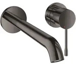 Grohe Waschtischarmaturen, Graphit, Metall, 6.5x6.5x23 cm, Badezimmer,...