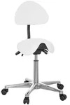 Mid.you B&uuml;rohocker, Wei&szlig;, Textil, Drehkreuz, 36x105x40 cm, Arbeitszimmer,