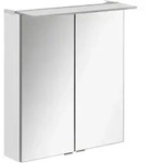 Mid.you Spiegelschrank, Wei&szlig;, Metall, F, 60x69.5x23.5 cm, Badezimmer,
