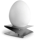 Take2 Eierstecher, Silber, Metall, 2.7x8x5 cm, Tischkultur & Servieren,...