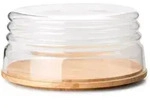 Continenta K&auml;seglocke, Transparent, Glas, 29x3x29 cm, Tischkultur & Servieren,