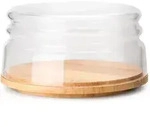 Continenta K&auml;seglocke, Transparent, Glas, 8x1x8 cm, Tischkultur & Servieren,