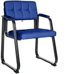 CLP Armlehnenstuhl, Blau, Metall, 59x84x58 cm, Esszimmer, St&uuml;hle, Esszimmerst&uuml;hle,