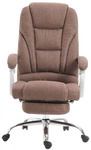 CLP Chefsessel, Braun, Metall, 68x118x64 cm, Arbeitszimmer, B&uuml;rost&uuml;hle,...