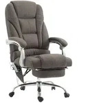 CLP Chefsessel, Dunkelgrau, Metall, 68x118x64 cm, Arbeitszimmer, B&uuml;rost&uuml;hle,