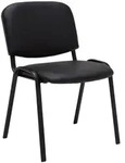 CLP Besucherstuhl, Schwarz, Metall, 53x83x53 cm, Arbeitszimmer, Besucherst&uuml;hle