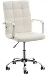 CLP Drehstuhl, Wei&szlig;, Metall, 54x92x59 cm, Arbeitszimmer, B&uuml;rost&uuml;hle, Drehst&uuml;hle