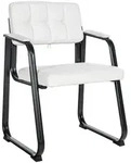 CLP Armlehnenstuhl, Wei&szlig;, Metall, 59x84x58 cm, Esszimmer, St&uuml;hle, Esszimmerst&uuml;hle,