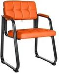 CLP Armlehnenstuhl, Orange, Metall, 59x84x58 cm, Esszimmer, St&uuml;hle,