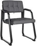 CLP Armlehnenstuhl, Grau, Metall, 59x84x58 cm, Esszimmer, St&uuml;hle, Esszimmerst&uuml;hle,