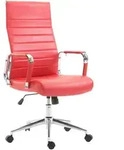 CLP Drehstuhl, Rot, Metall, 58x105x66 cm, Arbeitszimmer, B&uuml;rost&uuml;hle, Drehst&uuml;hle