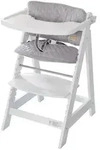 Roba Kinderhochstuhl, Wei&szlig;, Holzwerkstoff, 1-Sitzer, 50x80x54 cm, Babym&ouml;bel,