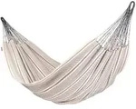 La Siesta H&auml;ngematte Kingsize Organic Cotton, Grau, Wei&szlig;, Hellgrau,...