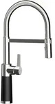 Schock K&Uuml;CHENARMATUR Schwarz, Chrom 5.2x43.6x19.6 cm