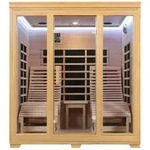 Artsauna Infrarotkabine, Natur, Holz, 170x190x190 cm, Freizeit, Wellness,