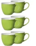 Ritzenhoff Breker Jumbotassen, Gr&uuml;n, Keramik, 0.35 L, Kaffee & Tee, Tassen,