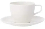 Villeroy & Boch Kaffeetasse, Wei&szlig;, Keramik, 0.25 L, 16x10x16 cm, Kaffee & Tee,