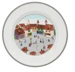 Villeroy & Boch Speiseteller, Mehrfarbig, Keramik, Rund, Essen & Trinken, Geschirr,