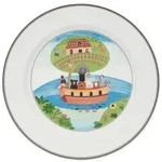 Villeroy & Boch Speiseteller, Mehrfarbig, Keramik, Rund, Essen & Trinken, Geschirr,