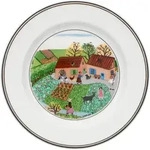 Villeroy & Boch Brotteller, Mehrfarbig, Keramik, Rund, Essen & Trinken, Geschirr,