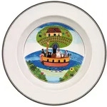 Villeroy & Boch Suppenteller, Mehrfarbig, Keramik, Rund, Essen & Trinken, Geschirr,