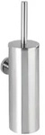 Wenko Wc-B&uuml;rstengarnitur Bosio, Edelstahl, Metall, 9x40.5x13 cm, rostfrei,