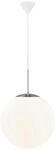Nordlux H&auml;ngeleuchte, Wei&szlig;, Glas, rund,rund, 25 cm, Lampen & Leuchten,