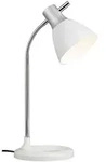 Brilliant Tischleuchte, Silber, Metall, 19x52x28 cm, Lampen & Leuchten,