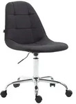 CLP Drehstuhl, Schwarz, Metall, 47x79x56 cm, Arbeitszimmer, B&uuml;rost&uuml;hle, Drehst&uuml;hle