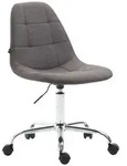 CLP Drehstuhl, Dunkelgrau, Metall, 47x79x56 cm, Arbeitszimmer, B&uuml;rost&uuml;hle,