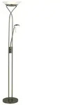 Brilliant Deckenfluter, Chrom, Metall, 32x180x62 cm, Lampen & Leuchten,