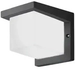 Eglo Aussenwandleuchte Desella, Anthrazit, Wei&szlig;, Metall, Kunststoff,