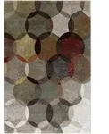 Esprit Webteppich Modernina, Mehrfarbig, Graphik, rechteckig, 133x200 cm, Textiles