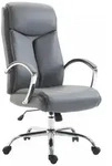 CLP Chefsessel, Grau, Metall, 65x115x73 cm, Arbeitszimmer, B&uuml;rost&uuml;hle, Chefsessel