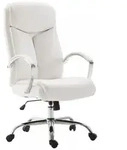 CLP Chefsessel, Wei&szlig;, Metall, 65x115x73 cm, Arbeitszimmer, B&uuml;rost&uuml;hle, Chefsessel