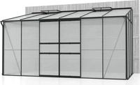 XXXLutz ANLEHN-GEW&Auml;CHSHAUSBAUSATZ Schwarz 386.5x220.8x201.4 cm