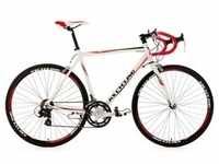KS Cycling Rennrad, Weiß, Metall, 180x70x80 cm, male, Freizeit, Sport & Fitness,