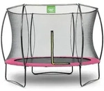 Exit Toys Trampolin, Pink, Metall, Kunststoff, rund, 228 cm, EN 71, CE, Outdoor