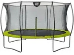 Exit Toys Trampolin Silhouette, Gr&uuml;n, rund, EN 71, Outdoor Spielzeug, Trampoline