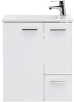 Mid.you Waschtischkombi, Wei&szlig;, Metall, 1 Schublade(n) Schubladen, 50x60x25 cm, Made