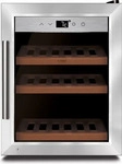 CASO Design WEINK&Uuml;HLSCHRANK Edelstahl 39.5x51.5x51 cm, Energieeffizienzklasse: G