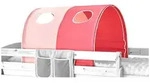 Mid.you Tunnelset Ticaa 809438 Tunnelset, Rosa, Hellrosa, Metall, Textil, Uni,