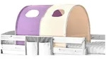 Mid.you Tunnelset Ticaa 809452 Tunnelset, Lila, Beige, Metall, Textil, Uni, 100x73x87