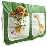 Livetastic Betttasche Ticaa 880161 Stofftasche, Mehrfarbig, Textil, Affe, 2...