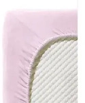 Fleuresse Spannbetttuch Jenny C, Rosa, Textil, 70x140 cm, b&uuml;gelleicht,