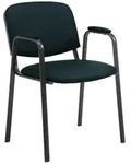 CLP Besucherstuhl, Schwarz, Metall, 53x79x55 cm, Arbeitszimmer, Besucherst&uuml;hle