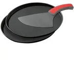 Zenker Pizzaset, Schwarz, Metall, 29 cm, Essen & Trinken, Geschirr, Teller,