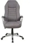 Boxxx Chefsessel, Dunkelgrau, Kunststoff, Textil, Drehkreuz, 66x116-124x66 cm,