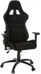 Mid.you Gamingstuhl, Schwarz, Kunststoff, Drehkreuz, 72x140x63 cm, Wippfunktion,