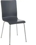 CLP Besucherstuhl, Grau, Metall, 43x87x47 cm, Arbeitszimmer, Besucherst&uuml;hle